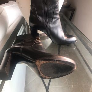 Grigiarancio Leather Boots